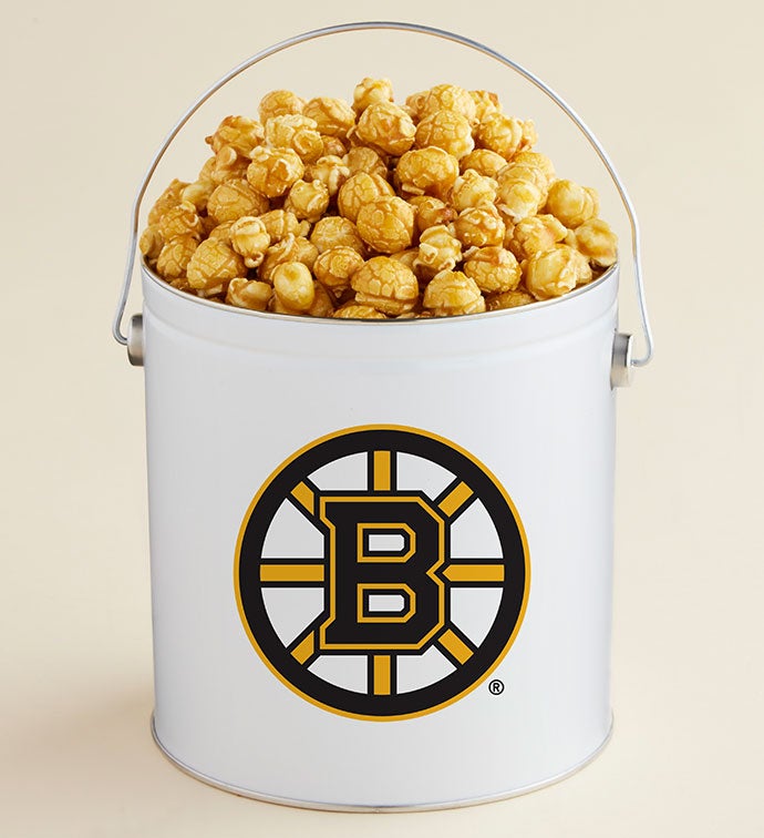 1 Gallon Boston Bruins - Caramel Popcorn Tin